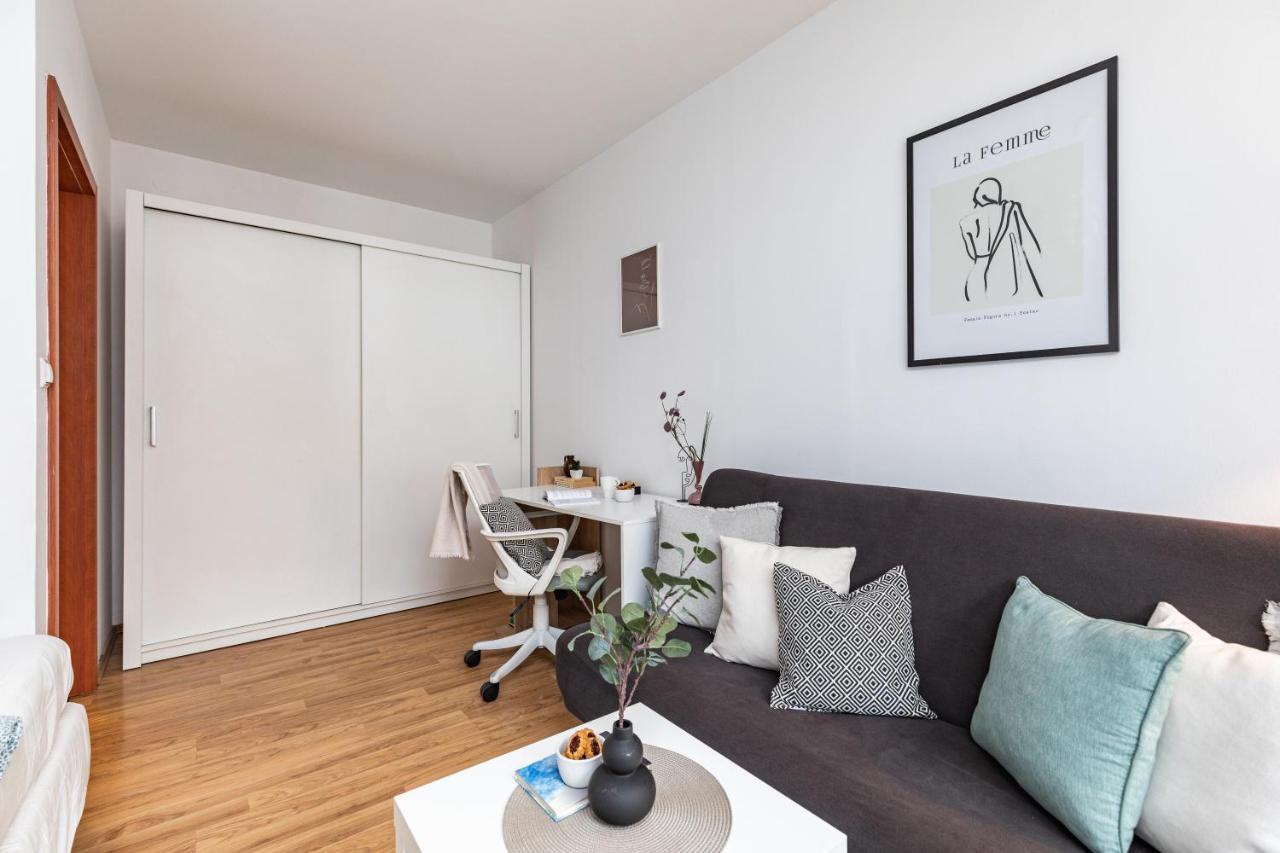 Ferienwohnung Superapart Stanow Zjednoczonych 72 Warschau Exterior foto